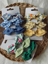 Fabric Knotted Clips