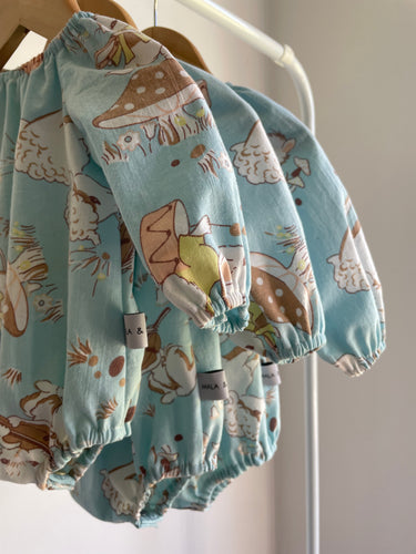 Whimsical Long Sleeve Rompers