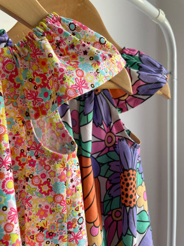 Size 0 Flutter Sleeve Dress