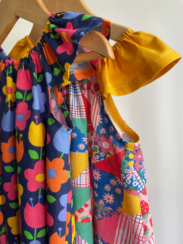 Size 3 Flutter Sleeve Dress