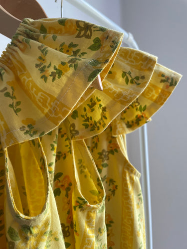 Sunshine Flutter Sleeve Dress