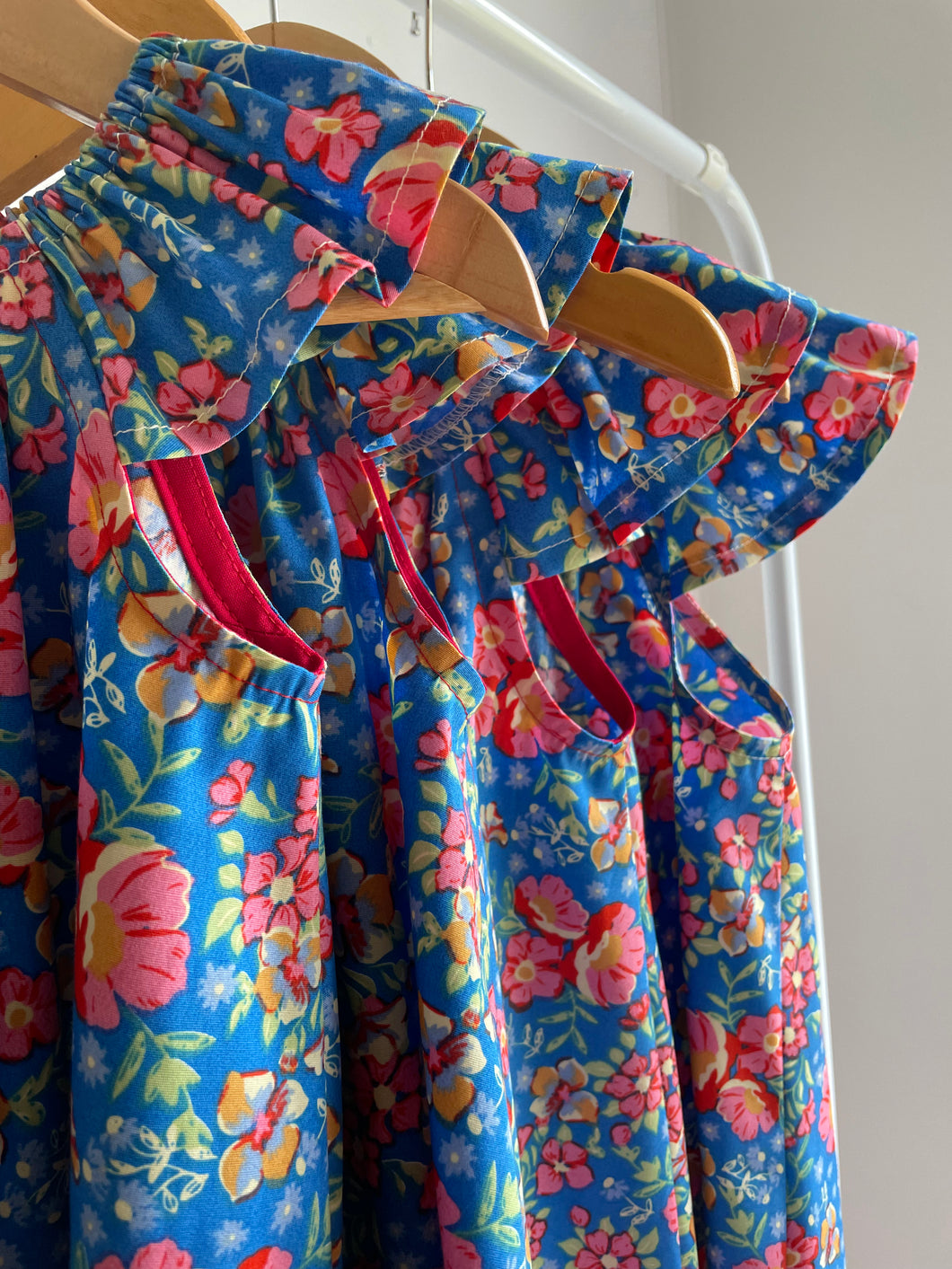 Floral Feild Flutter Sleeve Dress