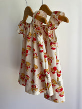 Santa's Teddy - Flutter Sleeve Dress