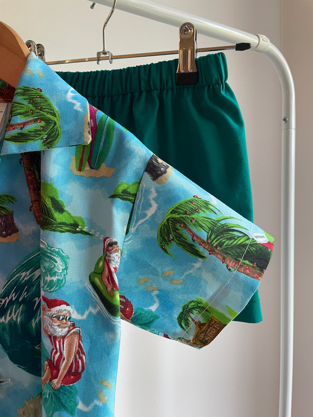 Surfing  Santa - Leisure Wear