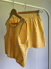 Yellow Gingham - Holiday Set