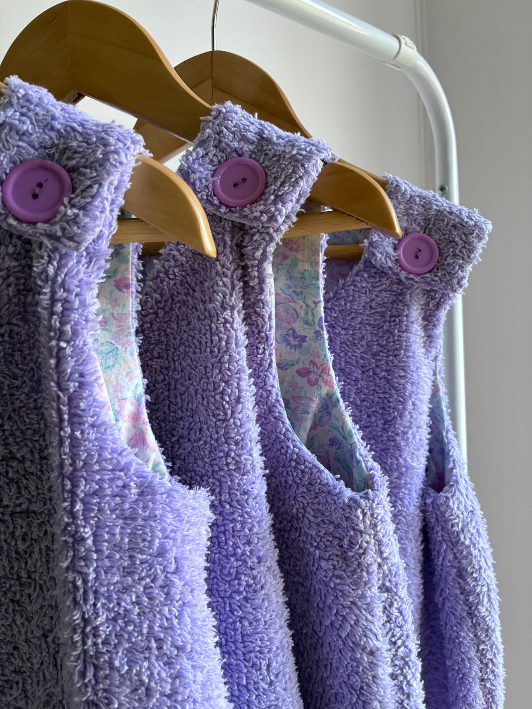 Coco Chenille - Button Shoulder Dress