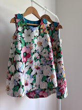 Ellie's Garden Floral - Button Shoulder Dress