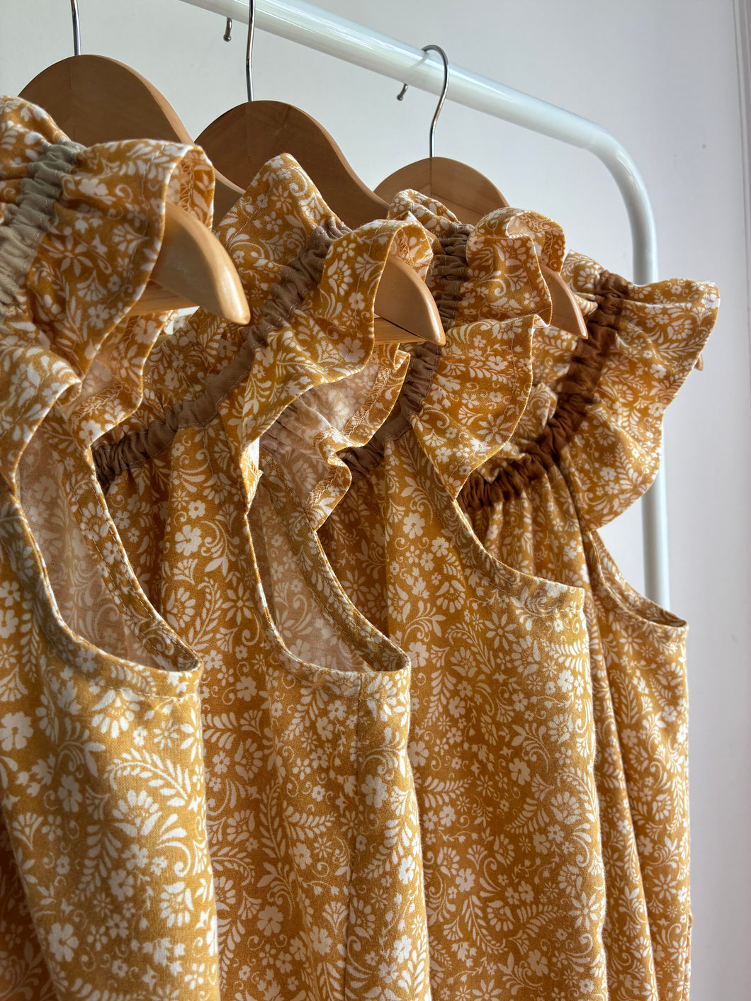 Honey Club - Ruffled Neckline Dress