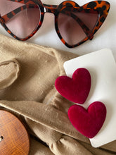 Velvet Heart - Hair Clips