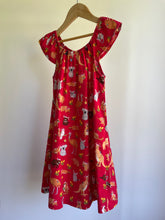 Aussie Christmas - Flutter Sleeve Dress
