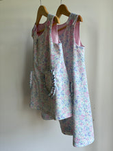 Purple Vintage Floral - Button Shoulder Dress