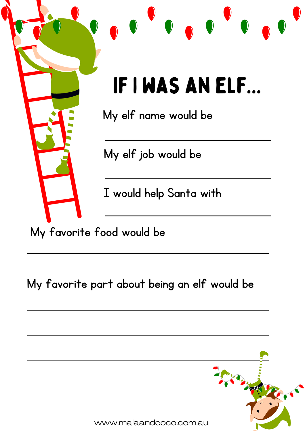 IF I WAS AN ELF...