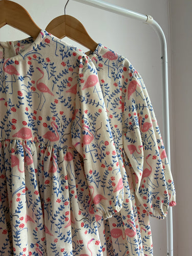 Flamingo - Long Sleeve Dress