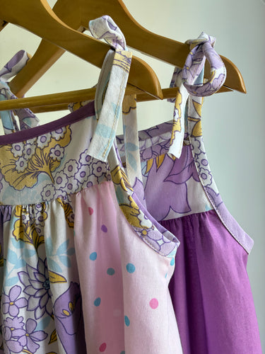 Whimsy Lou - Spaghetti Strap Dress Purple