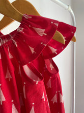 Christmas Tree - Flutter Sleeve Dress
