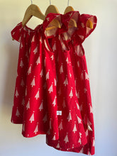 Christmas Tree - Flutter Sleeve Dress