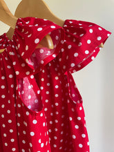 Polka Dot - Flutter Sleeve Dress