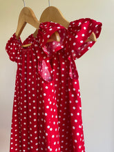 Polka Dot - Flutter Sleeve Dress