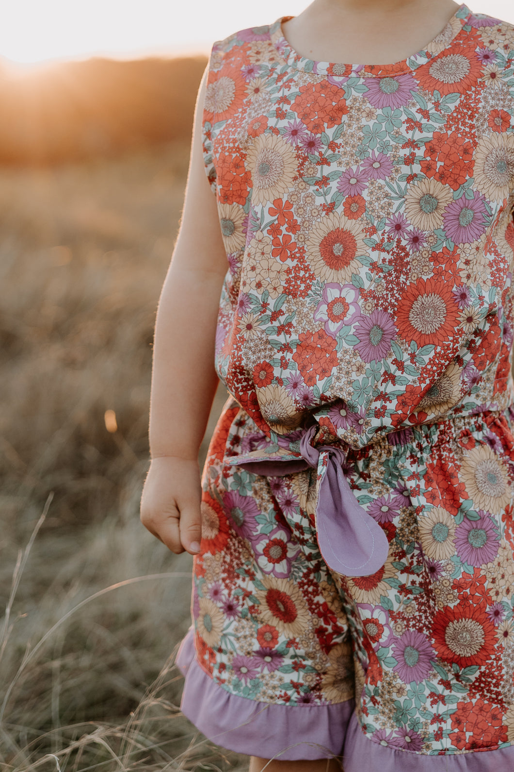 'The Flower Cart' Two Piece Set