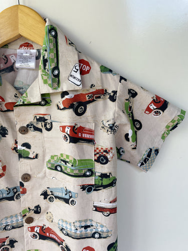 'Vintage Car' - Button Up Shirt