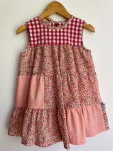 'Tabitha' (Cotton Tail) - Tiered Smock Dress