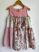 'Matilda' (Rose) - Tiered Smock Dress